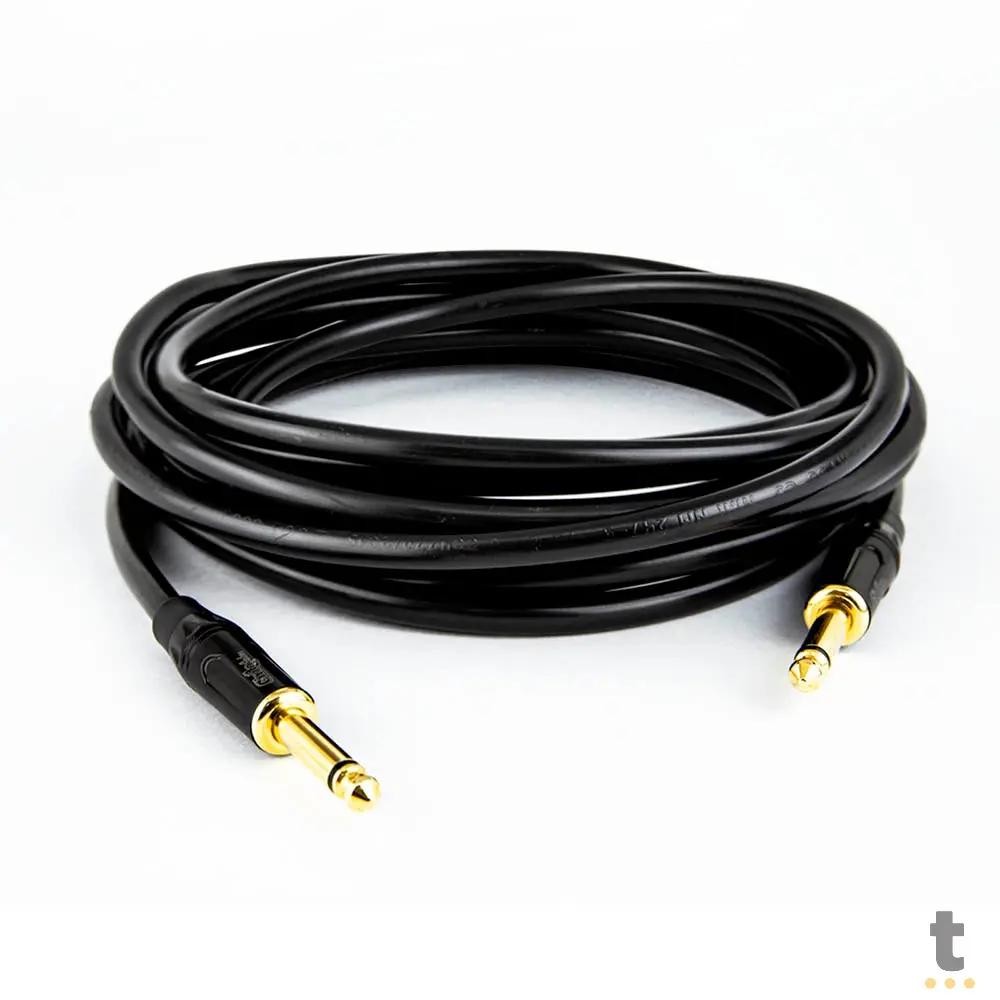 Cabo de Áudio P10 Macho X P10 Macho 2m Truedata