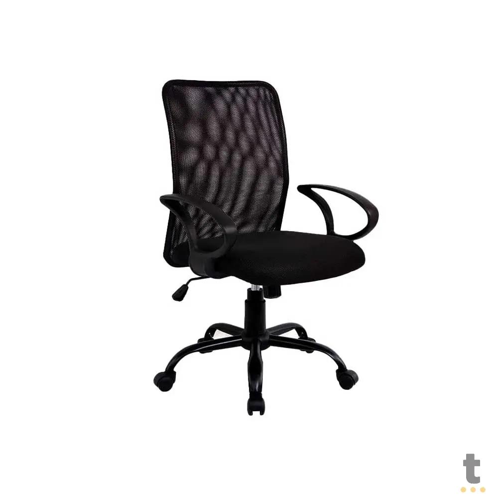 Cadeira Escritório Kennedy 51500 Preta - 1868 Truedata