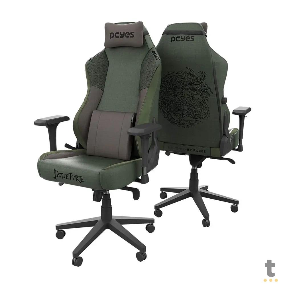 Cadeira Gamer Ergonômica PCYes Ultimate / Jade Fire - Pcgu-Jf - 299946 Truedata