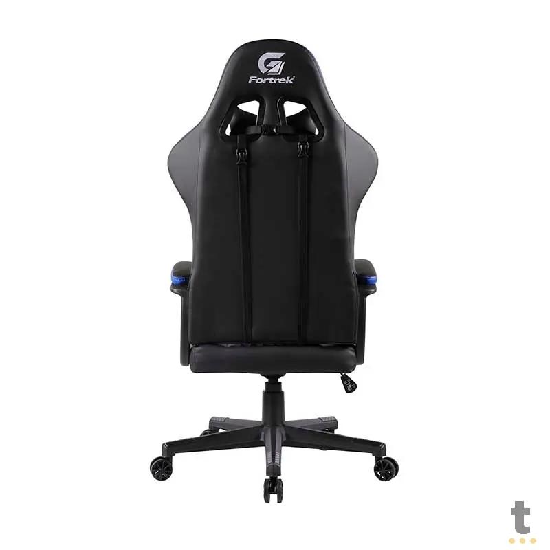 Cadeira Gamer Fortrek Vickers Preta/Azul - 70521 Truedata