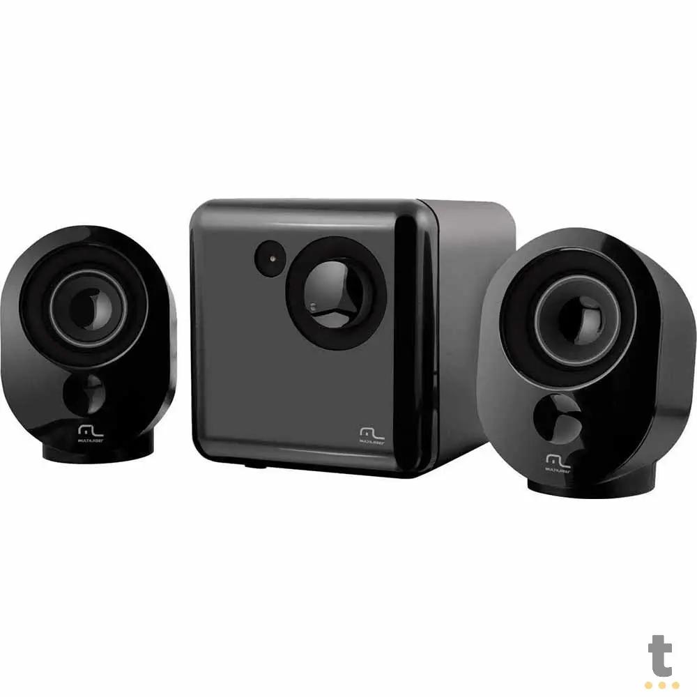 Caixa De Som Multimidia 2.1 C/ Subwoofer Multi Rms 15W Usb - SP166 Truedata