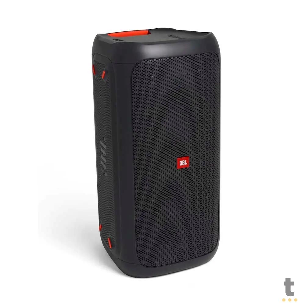 Caixa De Som Portátil Bluetooth Jbl PartyBox 100 60w Preta - JBLPARTYBOX100BR Truedata