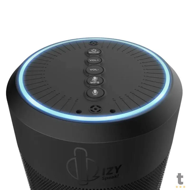 Caixa de Som Inteligente Alexa Intelbras Izy Speak - 4010005 Truedata