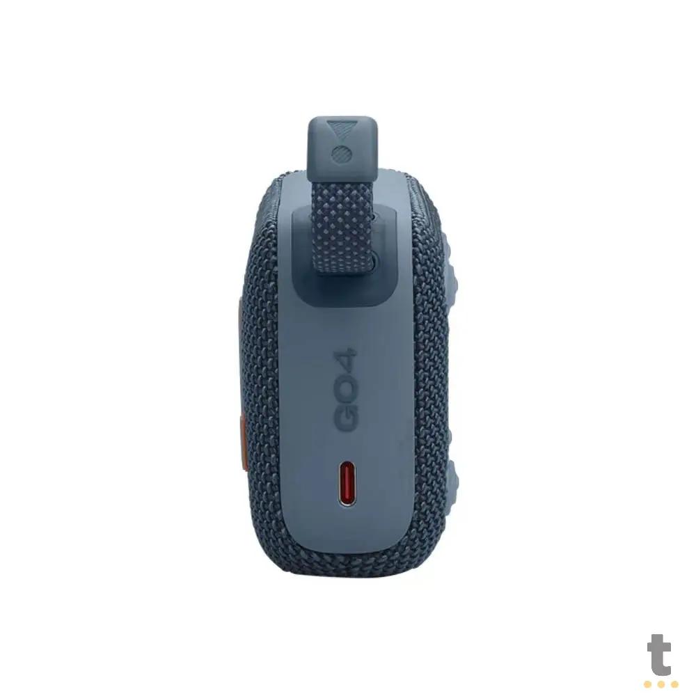 Caixa de Som Portátil Bluetooth JBL GO4 4.2W Azul - 2891376129468 Truedata