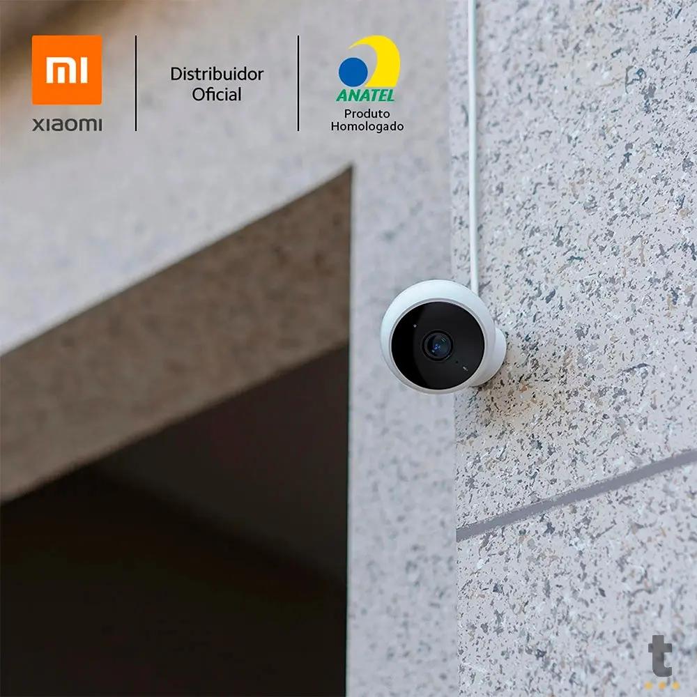 Câmera De Segurança Residencial Wi-fi Xiaomi Full HD Branca Truedata