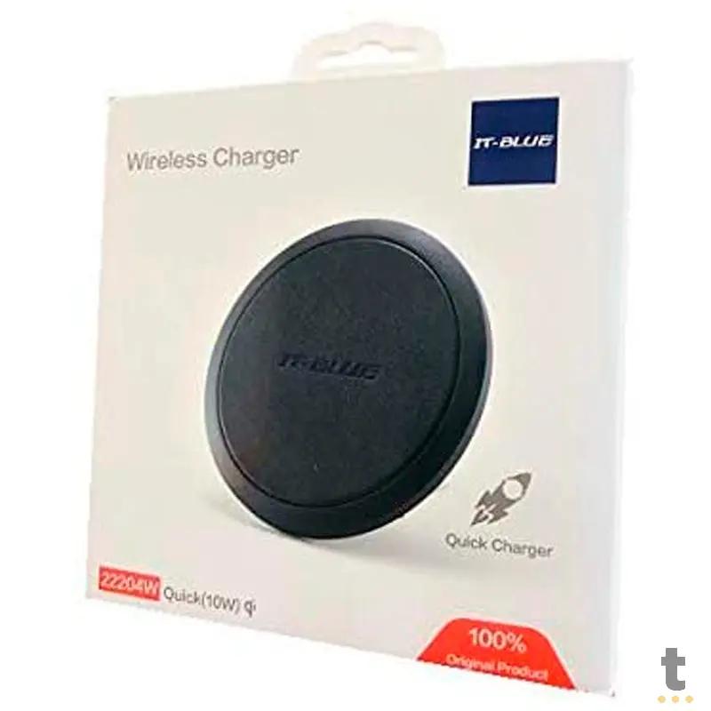 Carregador Sem Fio Wireless Quick Charger 10w IT-Blue 22204W Truedata