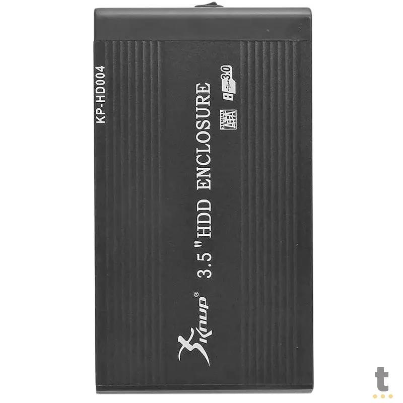 Case Para Hd 3.5 Pols Sata Usb 3.0 Knup Kp-Hd004 Truedata