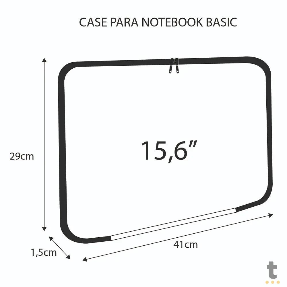 Case para Notebook 15.6 Pols Reliza Azul - 007826 Truedata
