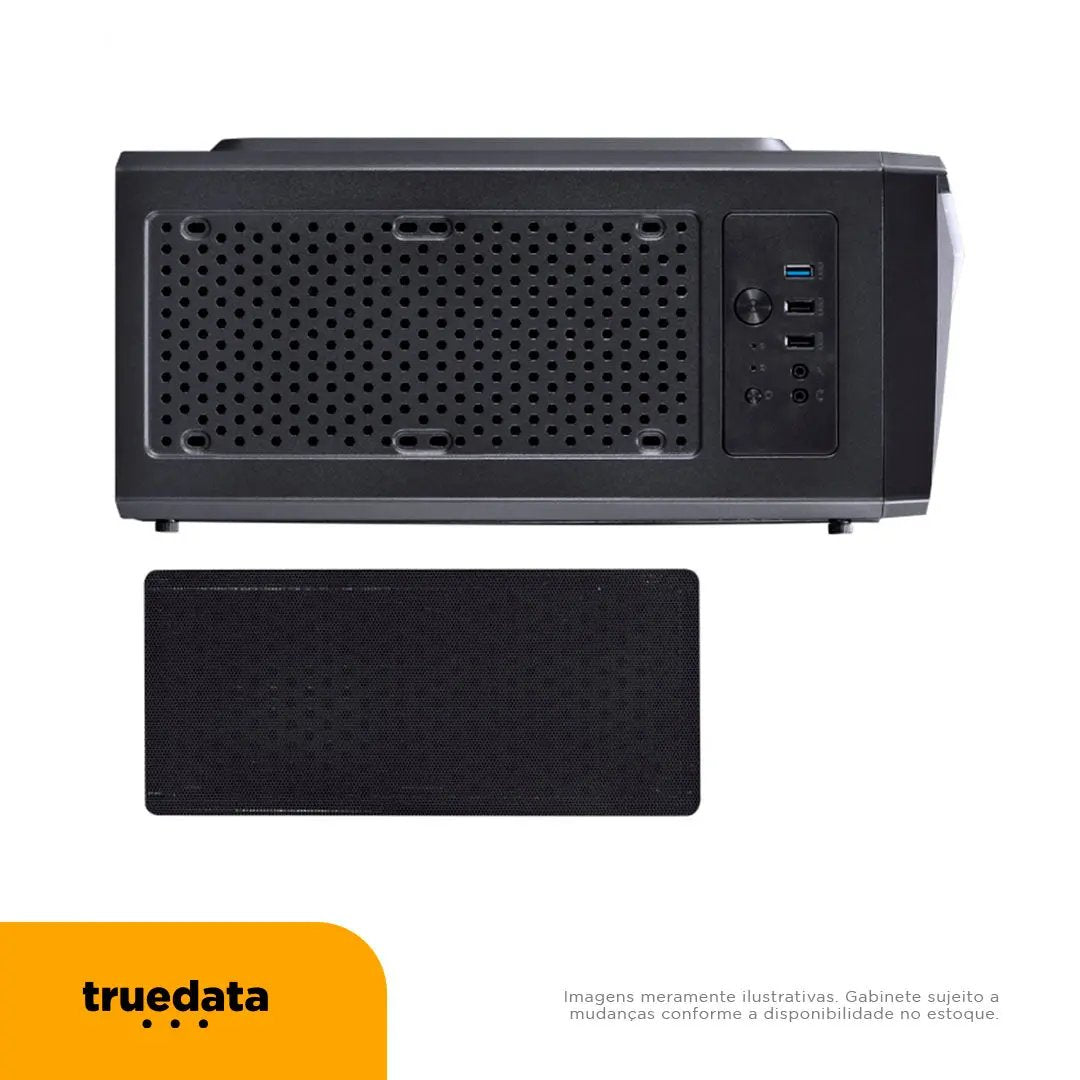 Computador Gamer Truedata 5000 Intel I5-6500 3.2Ghz 16gb Ssd 480gb Pl Video RX550 4Gb Fonte 500w - 161385 Truedata