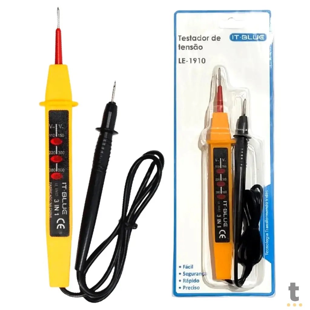 Detector Testador de Tensão It-Blue - Le-1910 Truedata