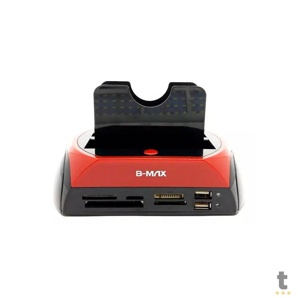 Dock Station Sata / Ide 3.5 E 2.5 Pols C/ Leitor de Cartão e USB BMAX Truedata