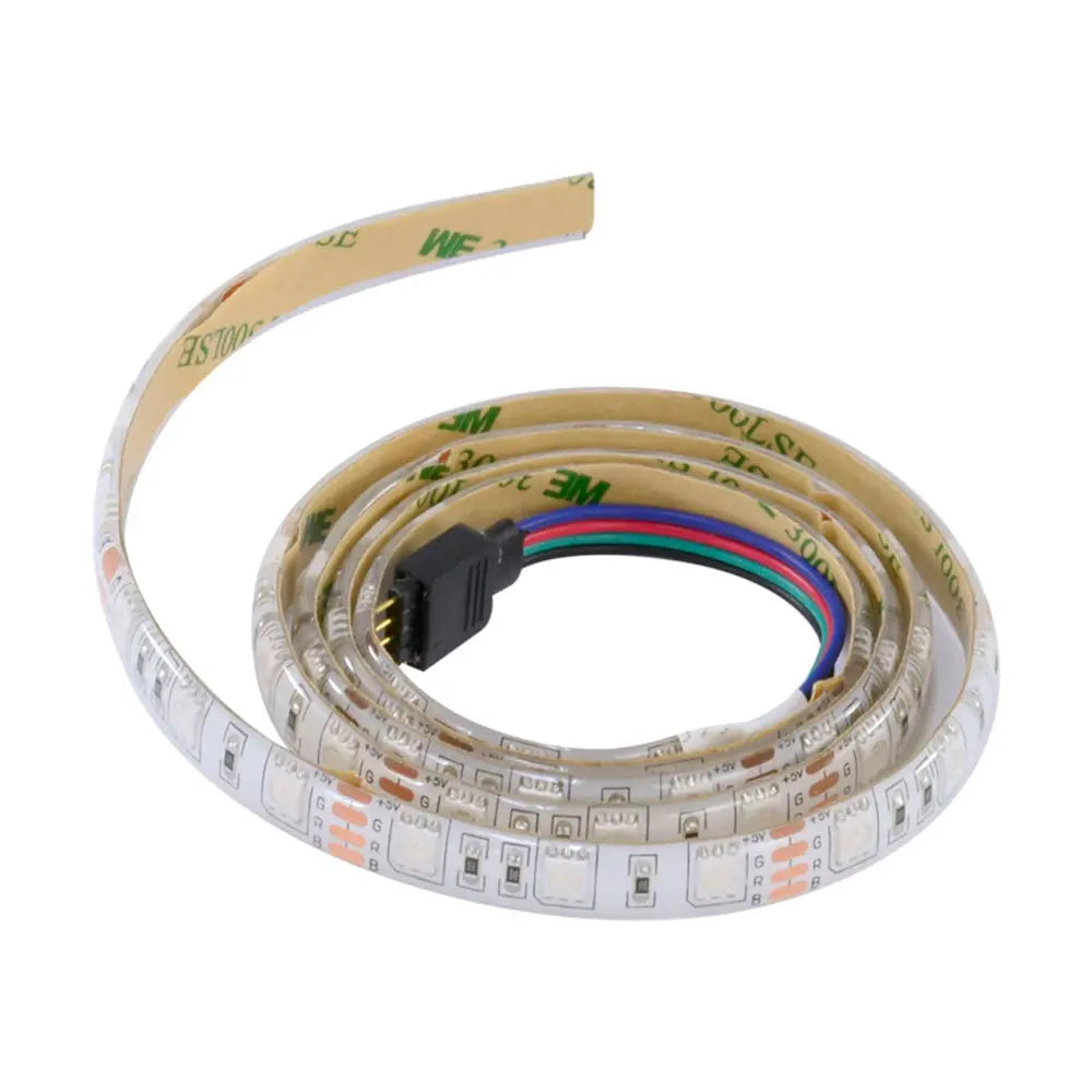 Fita Led RGB Para Gabinete VX Gaming Com Controlador 1mt - LRU1 Truedata