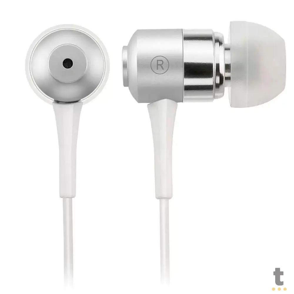 Fone De Ouvido Auricular P2 Com Fio Multilaser Prata - PH062 Truedata