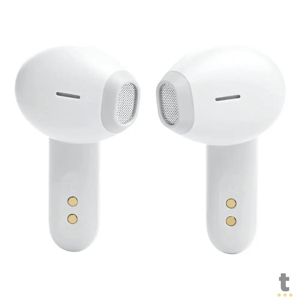 Fone De Ouvido Bluetooth JBL Intra Auricular TWS Wave Flex Branco Truedata