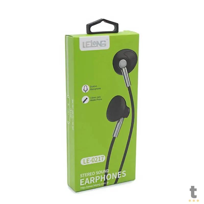 Fone De Ouvido C/Microfone Lelong LE-0217 Truedata