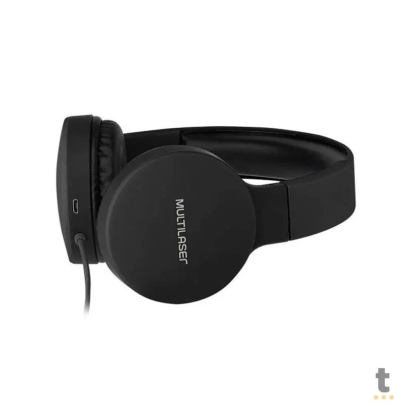 Fone de Ouvido Headphone P2 New Fun Multilaser Dobrável Preto - PH268 Truedata