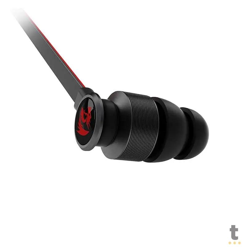 Fone de Ouvido P3 Redragon Intra Auricular Thunder Pro E200 Preto Truedata