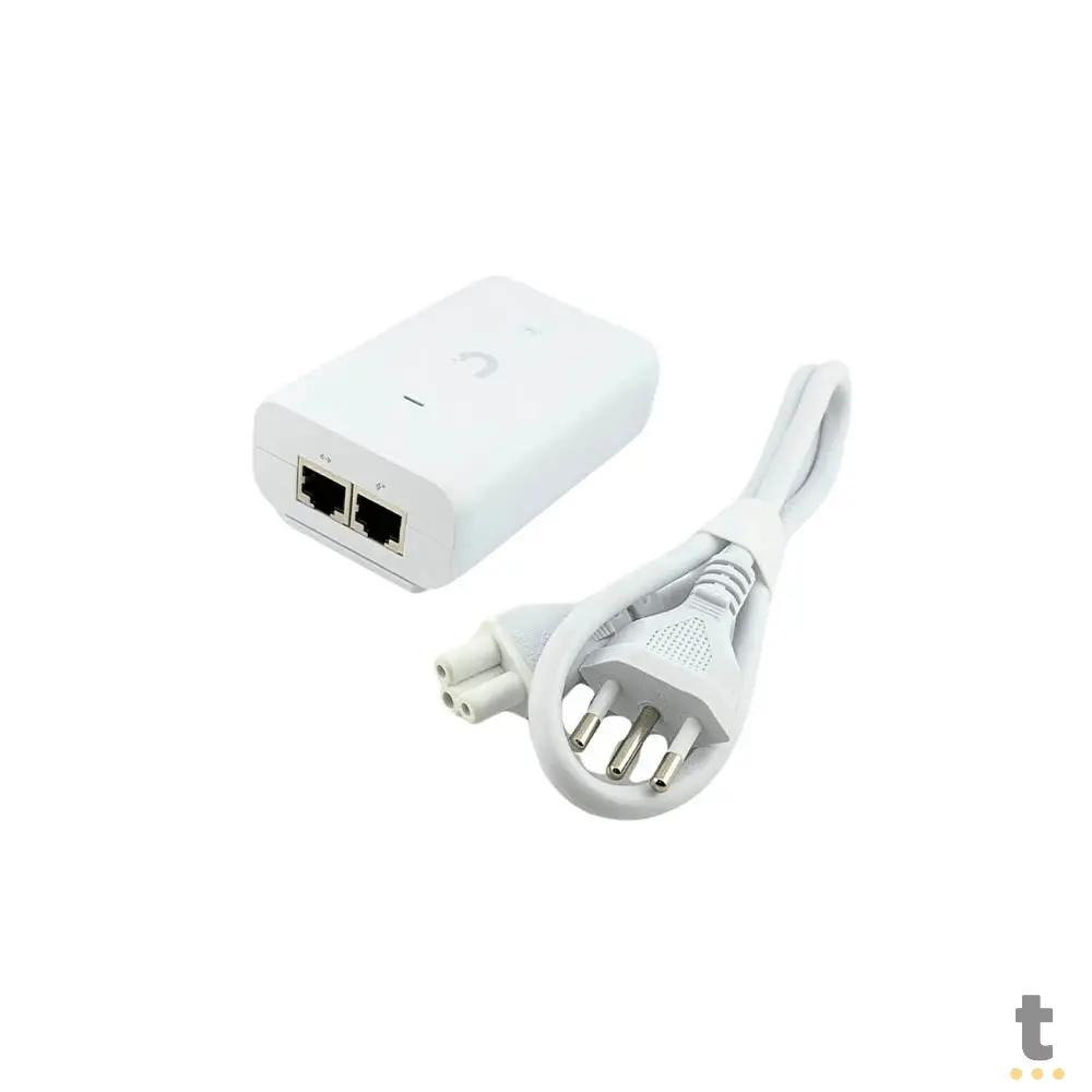 Fonte Injetor PoE Gigabit Ubiquiti U-POE+ 30w - U-POE+-BR Truedata