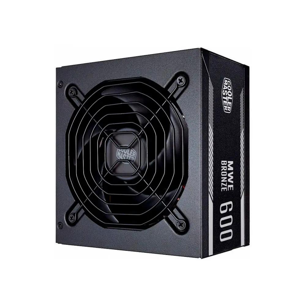 Fonte Real Atx 600w Cooler Master 80 Plus Bronze Pfc Ativo - MPE-6001-ACAAB-BR Truedata