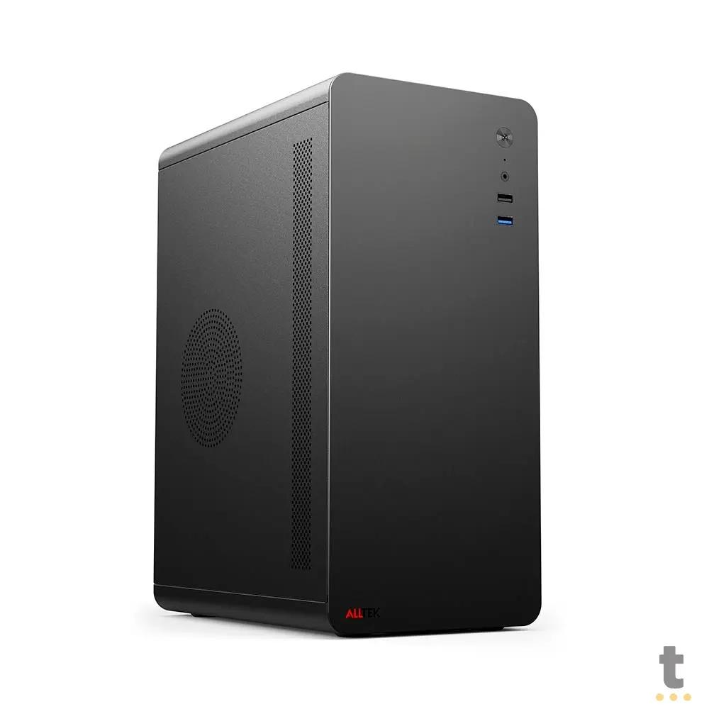 Gabinete Alltek Mid Tower MAtx em Aço Preto ATK20 - 801343 Truedata
