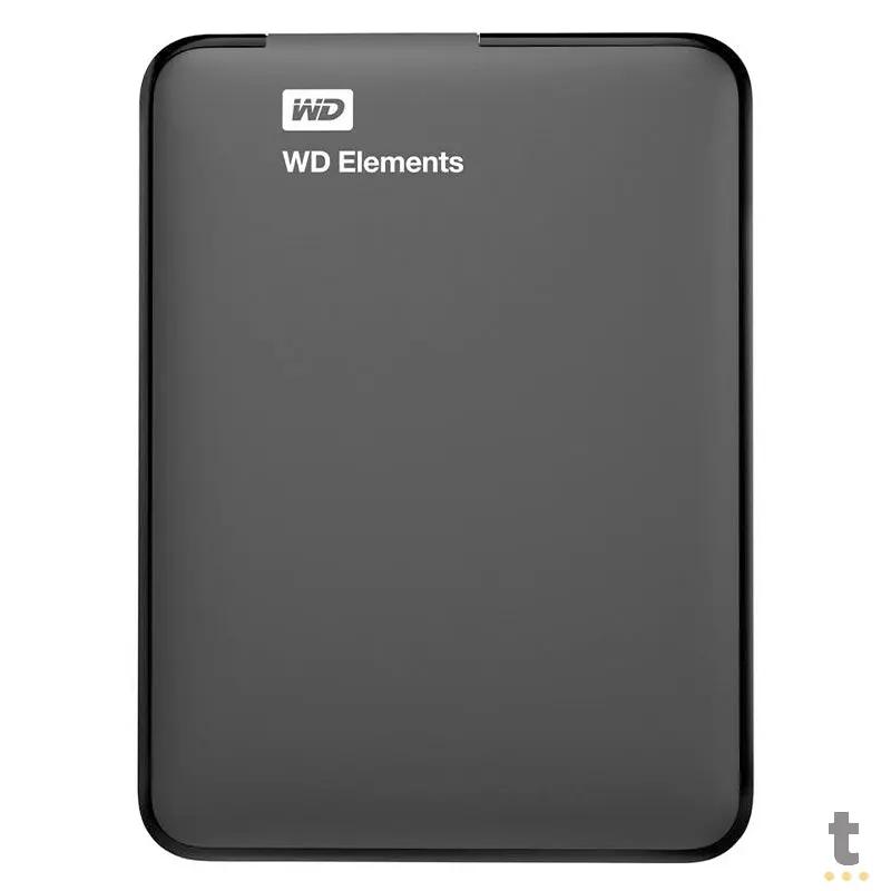 HD Externo Portátil 2TB Western Digital WD Elements USB 3.0 - WDBU6Y0020BBK Truedata