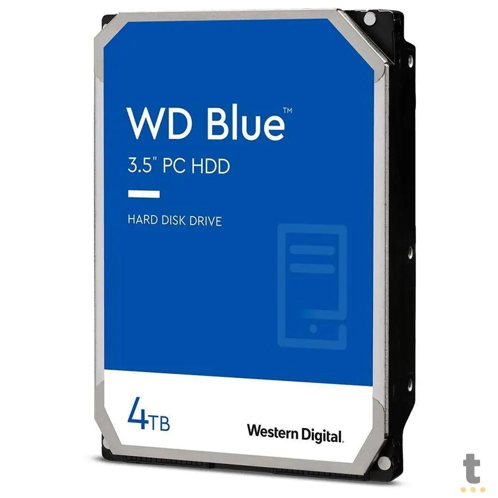 Hd 4tb Western Digital Wd Blue 5400rpm Sata 256mb 3.5" - WD40EZAZ-00SF3B0 Truedata