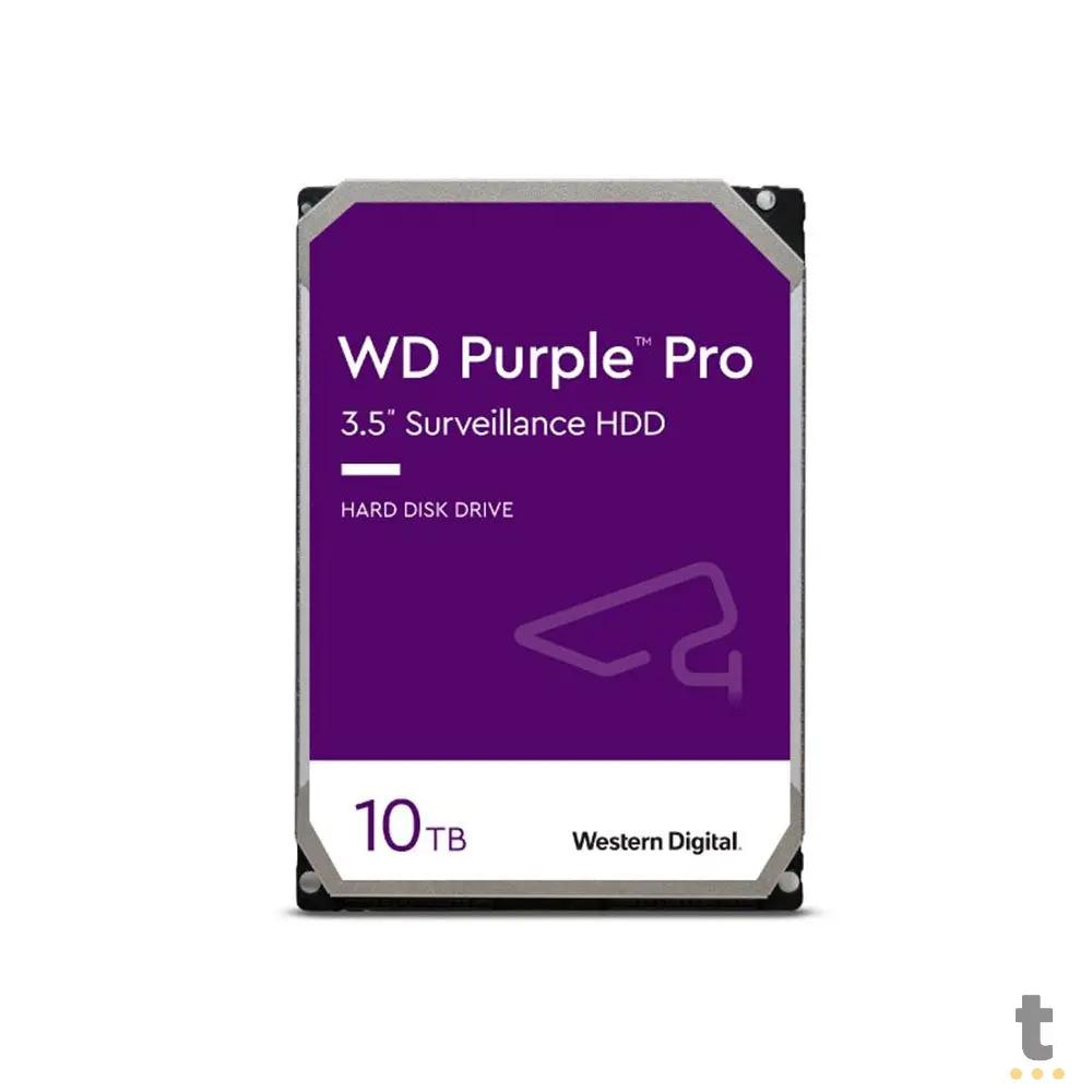 Hd Para Vigilância 10tb Western Digital WD Purple Sata 6gb/S 256mb - WD101PURP Truedata