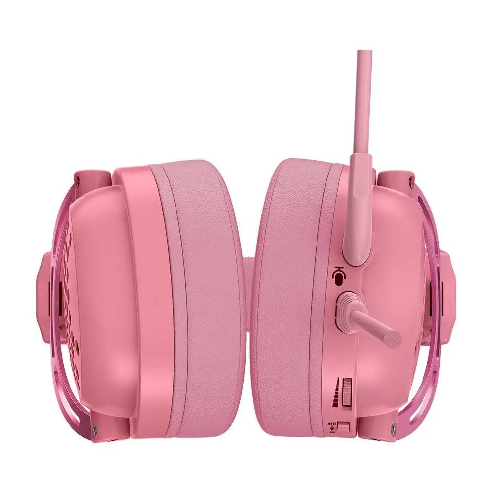 Headset Gamer Redragon Diomedes Bubblegum 7.1 Rosa - H388-P Truedata