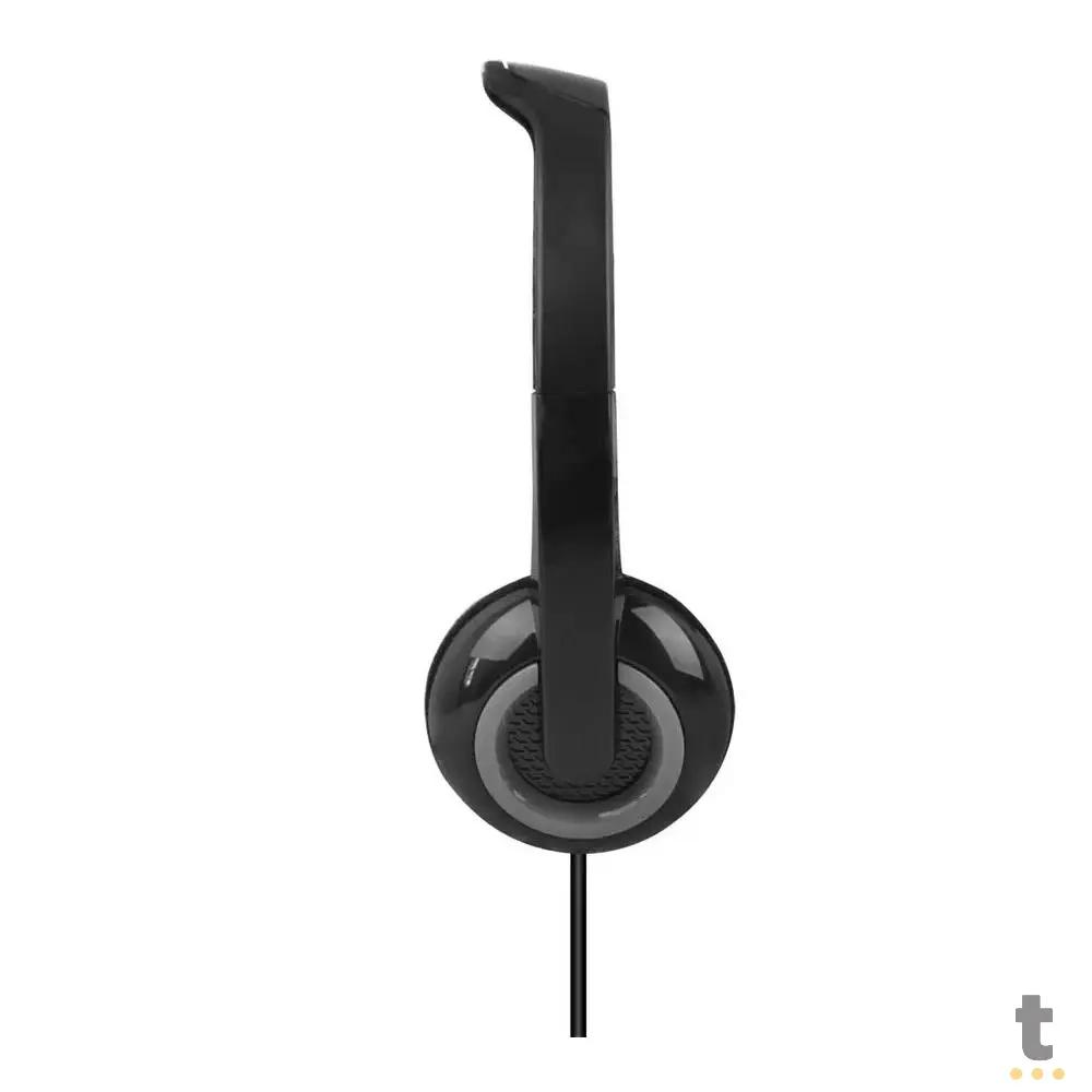 Headset Multilaser Basic P3 Preto 150cm - PH367 Truedata