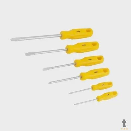 Kit de Chaves de Fenda E Phillips com 6 Peças Vonder - 81273 Truedata