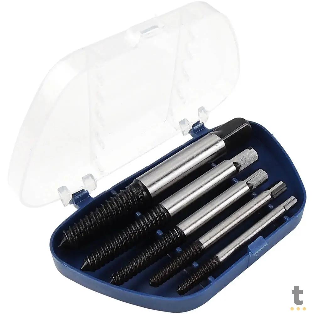 Kit de Extratores de Parafuso C/ 5 Peças Brasfort - 79145 Truedata