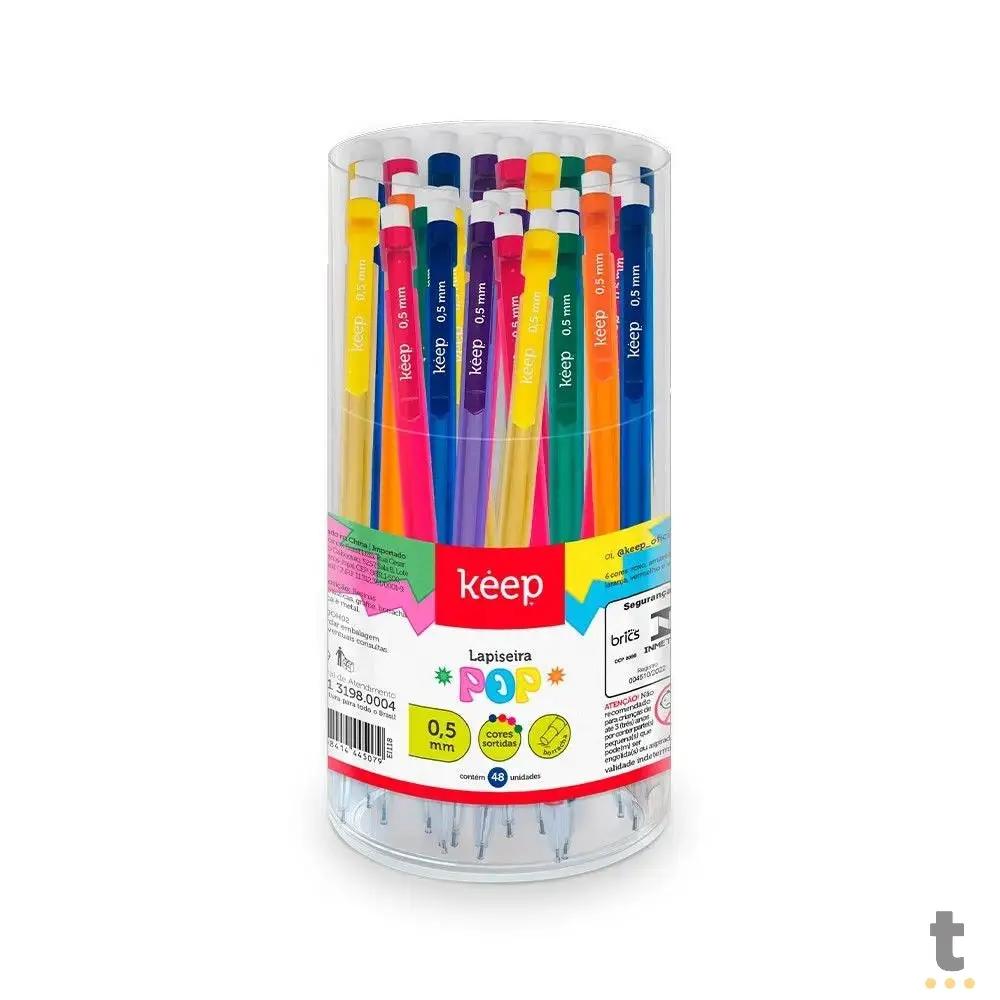 Lapiseira Pop Keep 0,5mm Multi Cores - EI118 Truedata