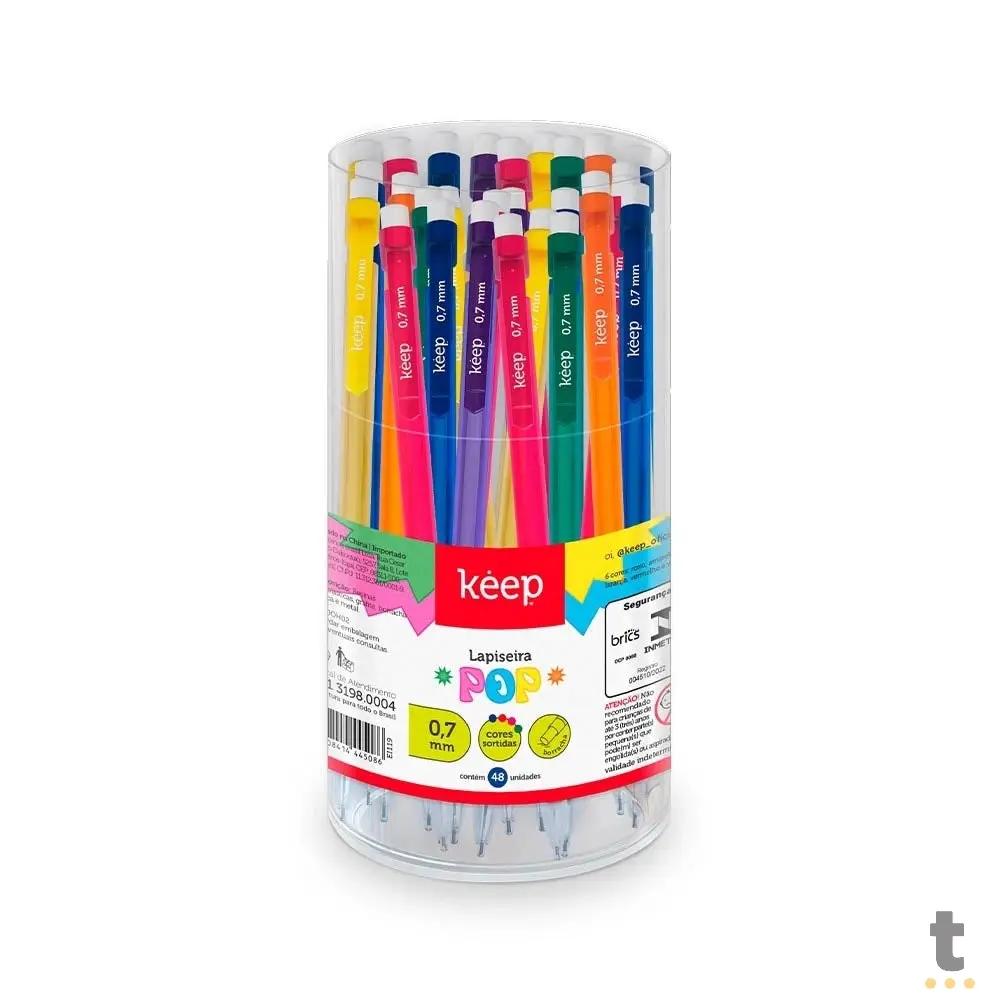 Lapiseira Pop Keep 0,7mm Multi Cores - EI119 Truedata