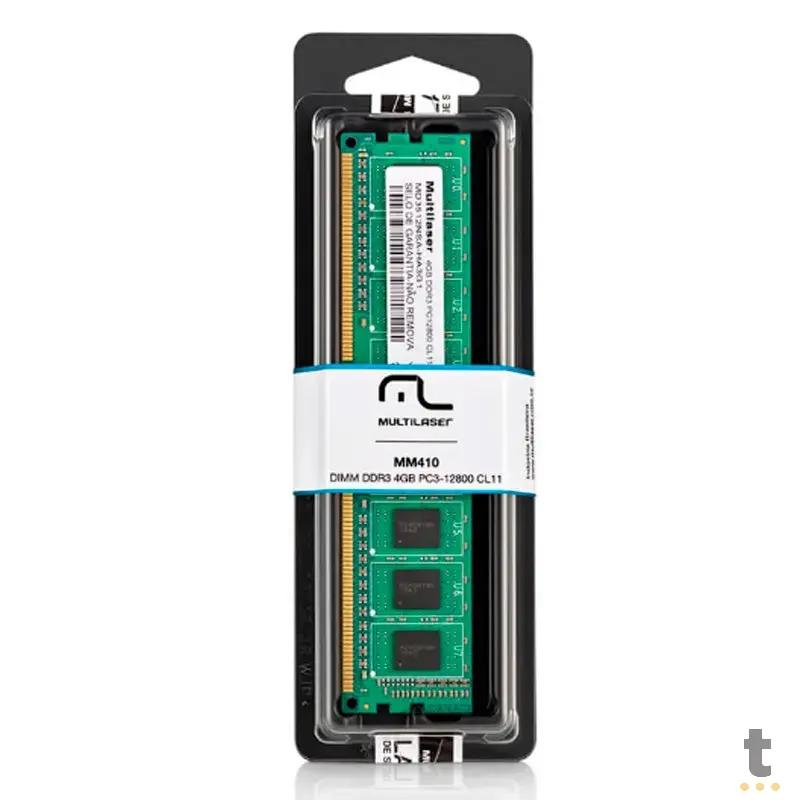 Memoria DDR3 4GB 1600Mhz Multilaser - MM410 Truedata