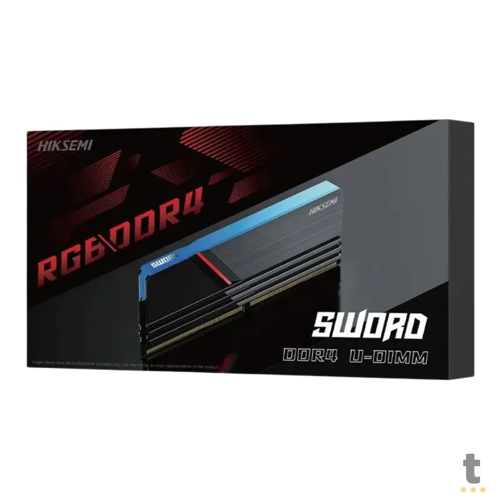 Memoria para Desktop DDR4 Gamer 8gb 3200mhz Hiksemi Sword RGB - HSC408U32B4 8G Truedata