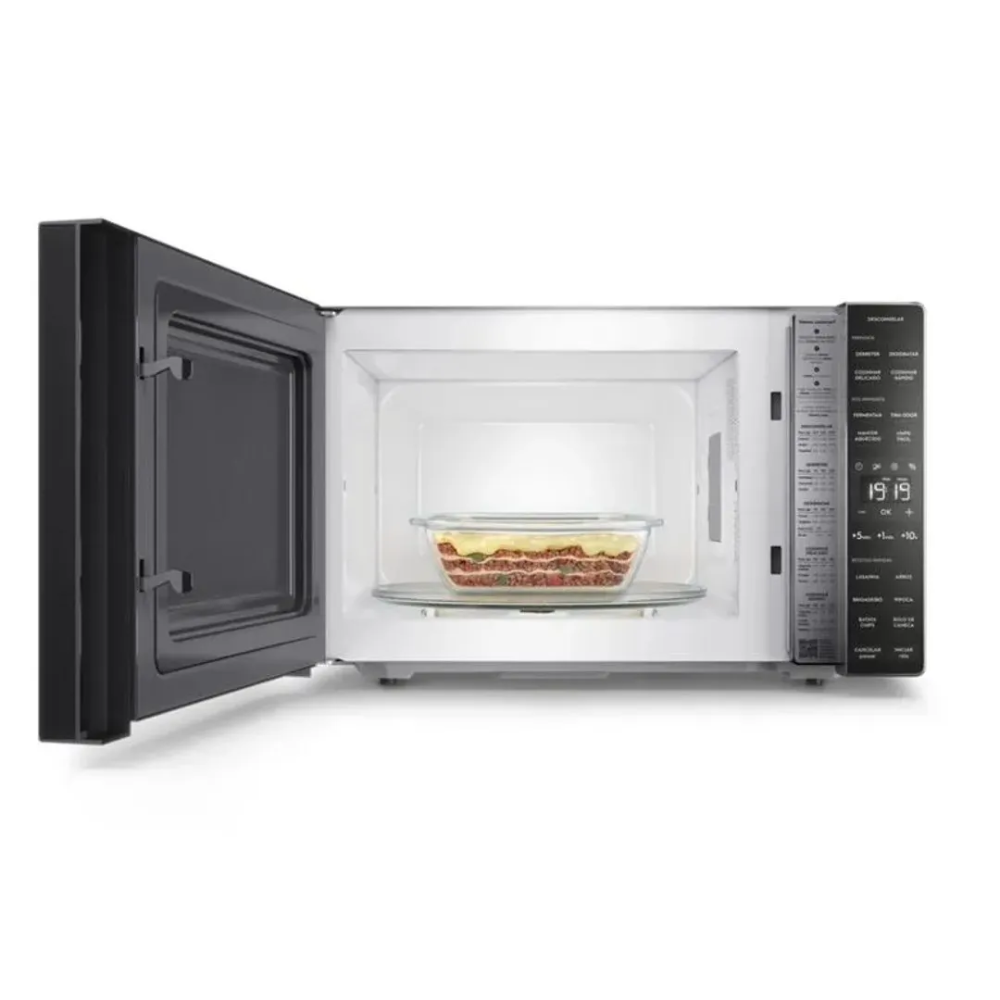 Micro-Ondas 36L Efficient com Descongelamento Assistido ME36S 127V Prata - Electrolux