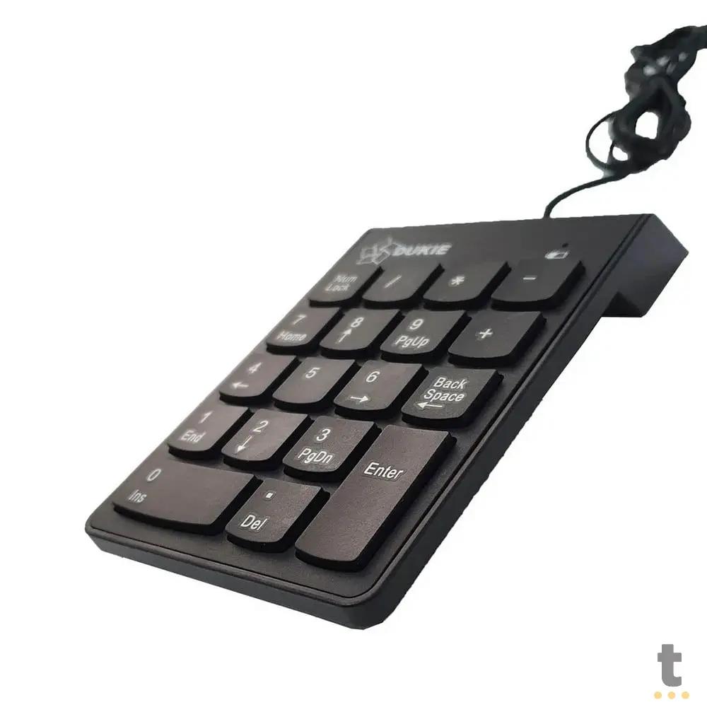 Mini Teclado Numérico com Fio Usb Dukie - DK-91 Truedata