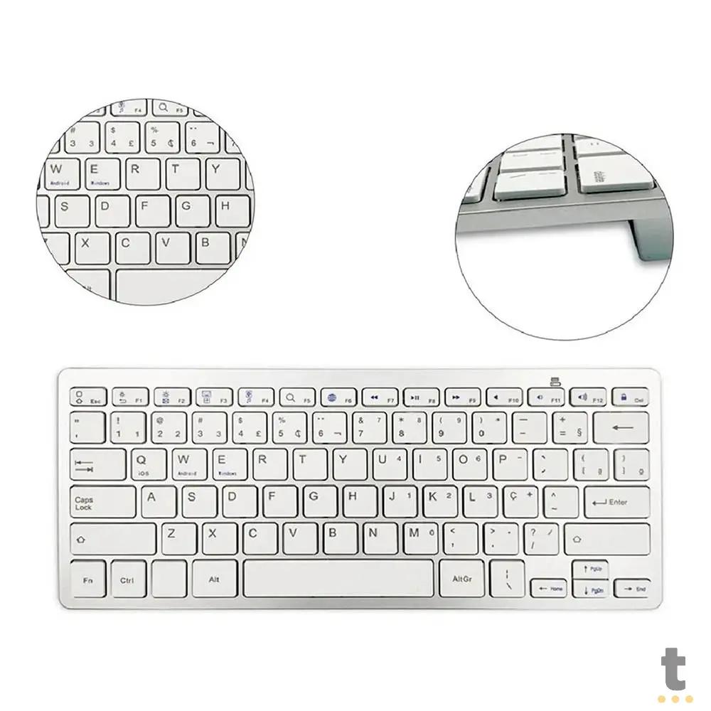 Mini Teclado Sem Fio Wireless Choki - TEC-240 Truedata