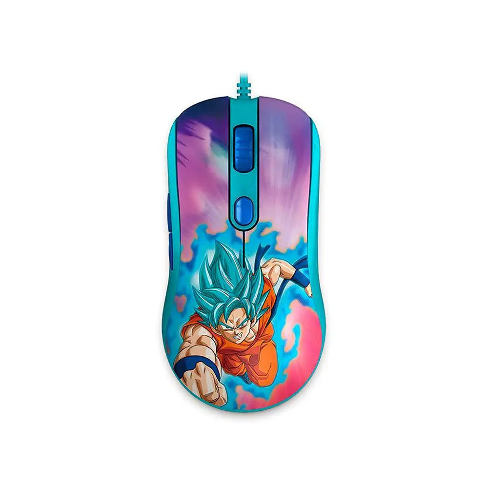 Mouse Gamer Akko Dragon Ball Super Saiyajin Blue 6 Botoes 12400dpi Truedata