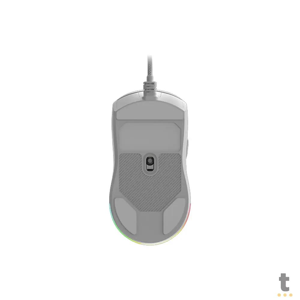 Mouse Gamer PCYes Malus White Ghost 6 Botões 12400dpi RGB - PMGMWG Truedata