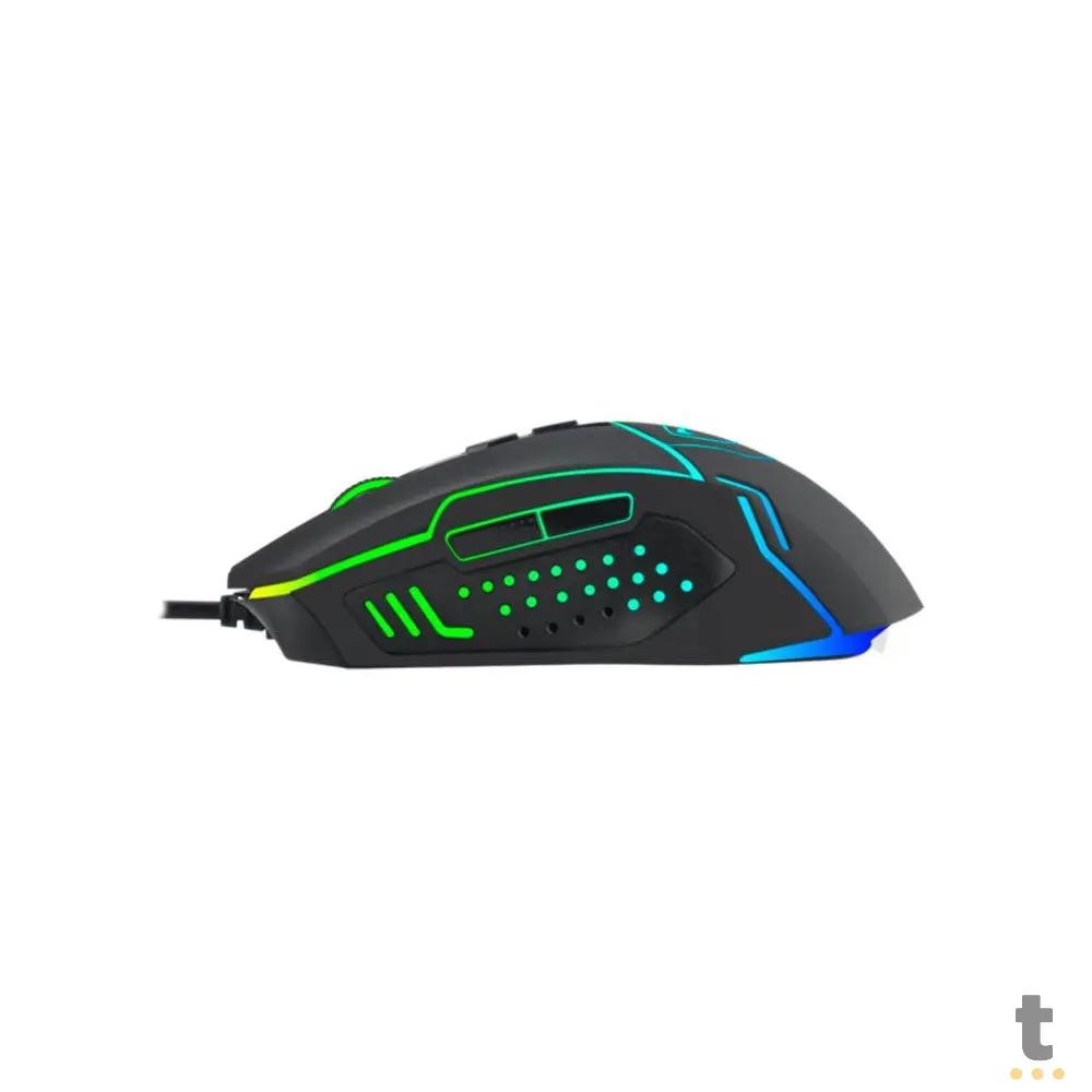 Mouse Gamer T-Dagger Senior 6 Botoes 4800dpi RGB - T-TGM205 Truedata