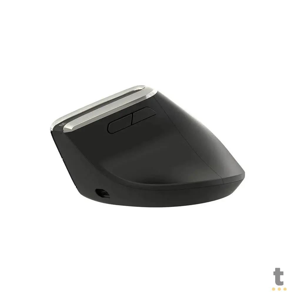 Mouse Sem Fio Ergonomico Multi 3200Dpi Ajustável 6 Botões Preto - MO382 Truedata