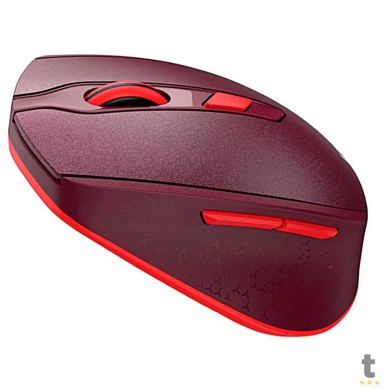 Mouse Sem Fio Maxprint High Concept 1600Dpi Vinho - 6014462 Truedata