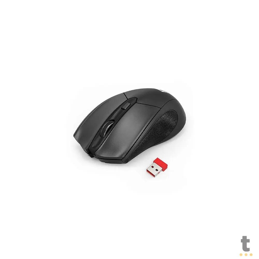 Mouse Sem Fio Redragon R Office BM-2463 Wireless USB 4000dpi 4 Botões Preto Truedata