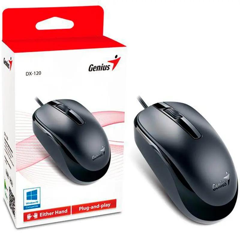 Mouse Usb Genius Stream Dx-120 Preto 1200 Dpi 31010105100 Truedata
