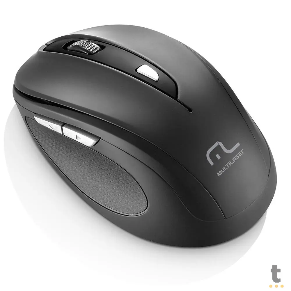 Mouse sem Fio Multilaser Comfort 2.4Ghz 6 Botões - MO237 Truedata