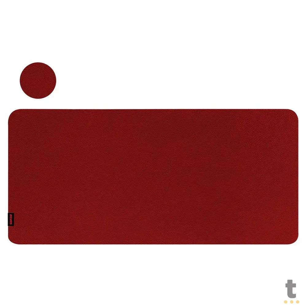 Mousepad PcYes Desk Mat Exclusive 800x400 Bordo - Pmpexdr Truedata