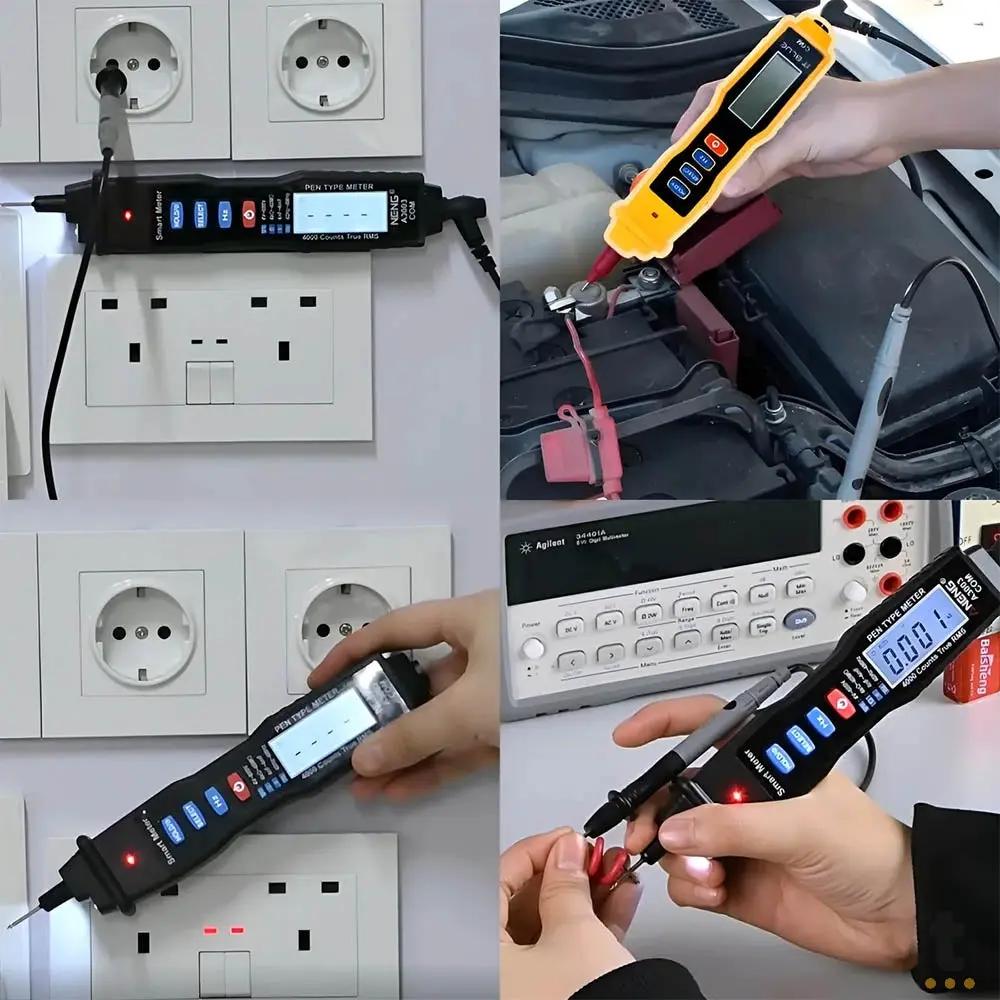 Multímetro Digital Caneta C/ Ponta de Teste Bomder - BOM-6008 Truedata