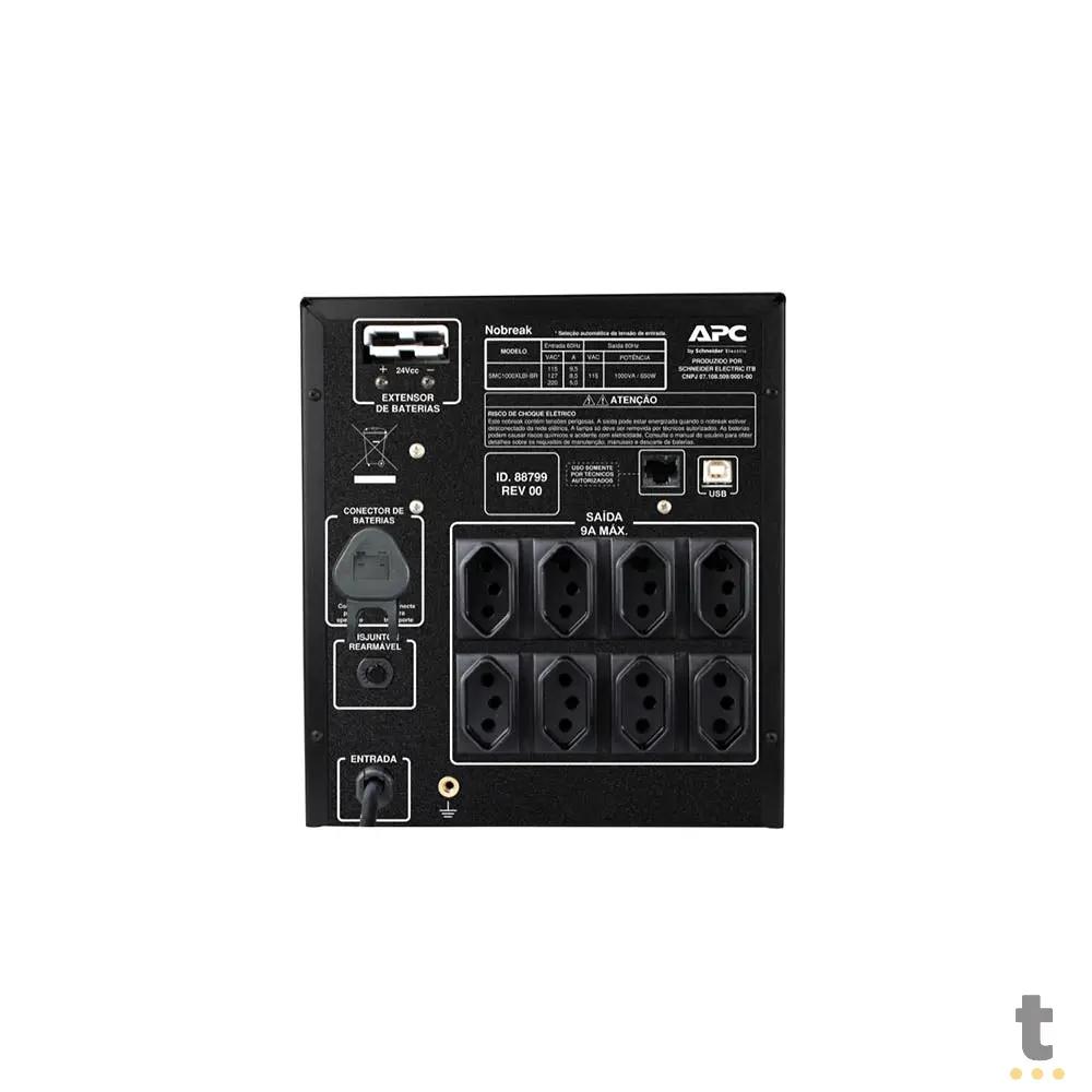 Nobreak 1000va Apc Smart Ups Senoidal E Bivolt S 110v - SMC1000XLBI-BR Truedata