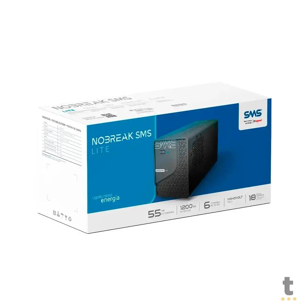 Nobreak 1200va Sms Lite 1200Va E 110v S 110v - P/N 29203 Truedata
